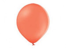 Baloni 26cm, sarkani, koraļu, BELBAL, 100 gab.
