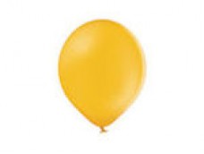 Baloni 13cm, oranži, okra, BELBAL, 100 gab.