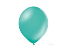 Baloni 13cm, pērļu, zaļš, BELBAL, 100 gab.