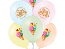 Baloni "Ice Cream" - saldējums, Belbal, 29cm