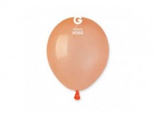 Baloni 13cm, oranži, persiku, GEMAR, 100 gab.