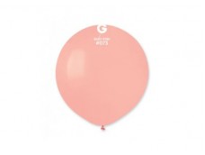 Baloni rozā, baby, macaroon, L 48cm, GEMAR