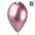 Baloni metāliski, hroma, rozā, GEMAR, 33 cm