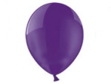Baloni caurspīdīgi, lillā, purpura, BELBAL, 29cm