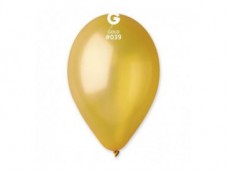 Baloni pērļu, zelta, GEMAR, 26cm