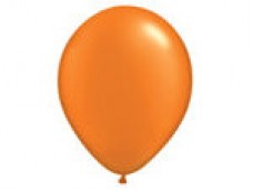 Baloni pērļu, oranži,  QUALATEX, 29cm