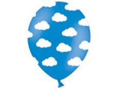 Baloni mākoņi, balti/zili, BelBal, 29cm